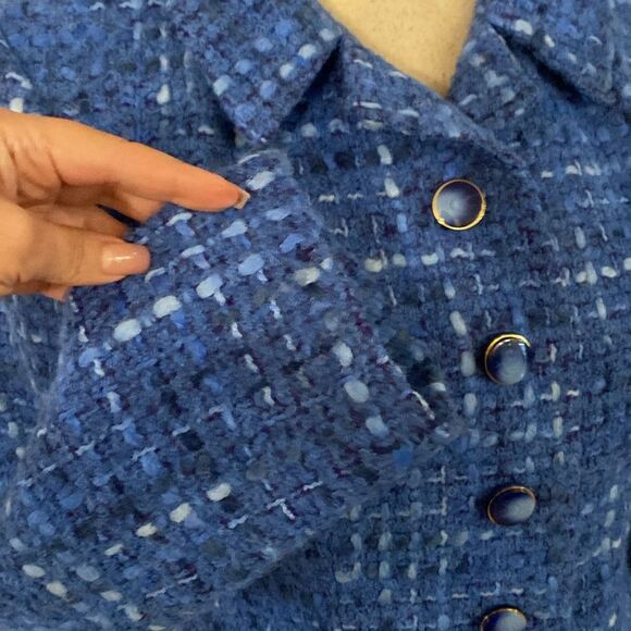 Slavs Zaitsev 100% wool tweed jacket, M - Picture 5 of 12